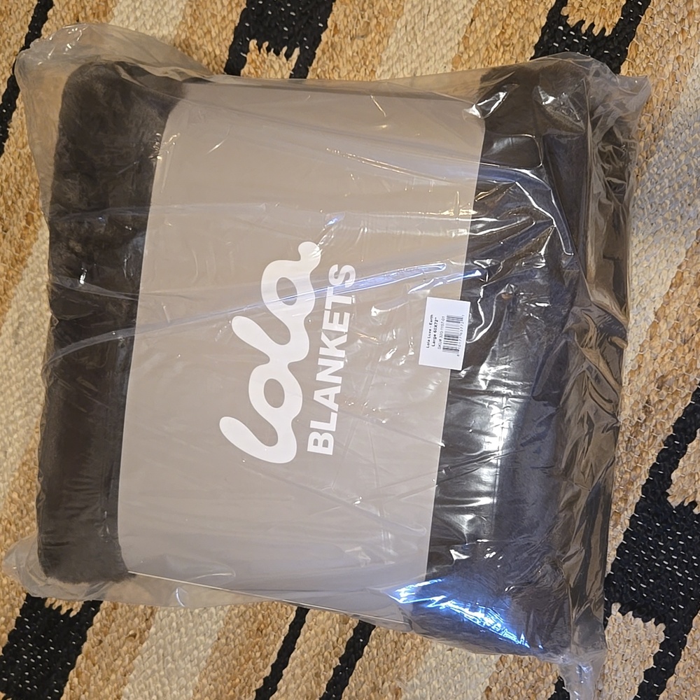 Lola Luxe Limited Edition, Large Earth Brown Blanket, RARE, NWT, Sold Out Style